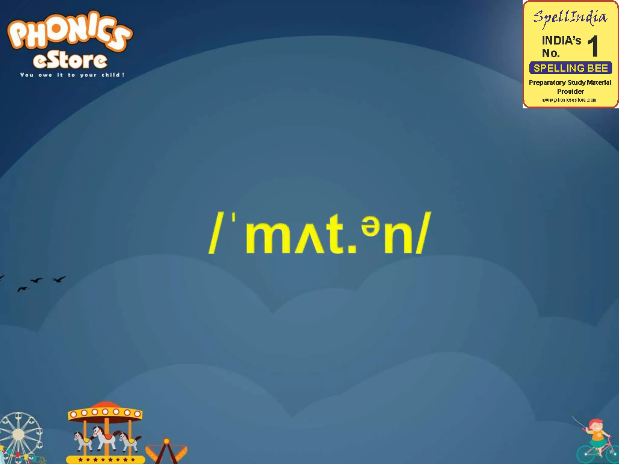 Pronunciation Key Say It Test Category 1 Class 1 - (refer book for answers)