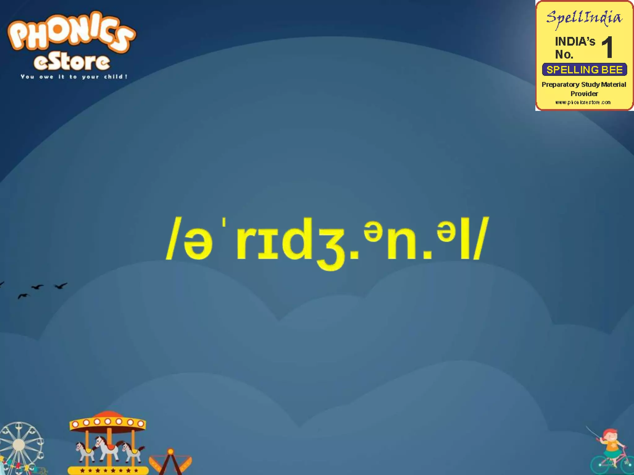 Pronunciation Key Say It Test Category 1 Class 1 - (refer book for answers)