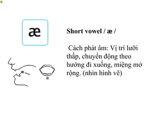 Pronunciation practice- vowel | PPTX