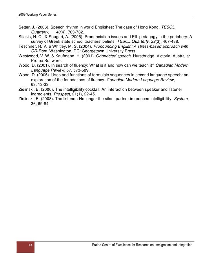Pronunciation research paper image