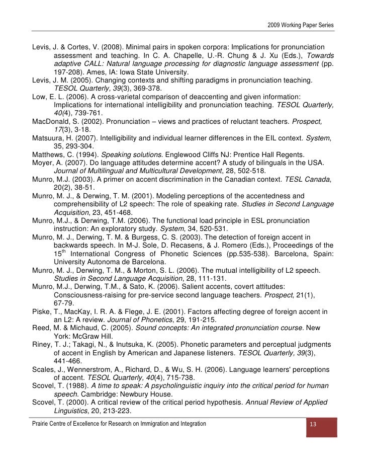 Pronunciation thesis pdf image