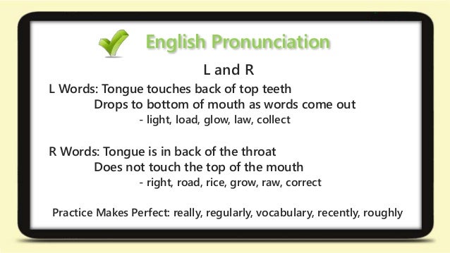 Understanding Pronunciation 発音を理解する