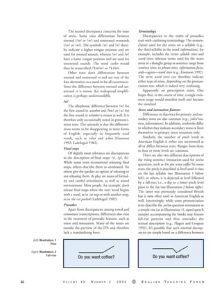 Pronunciation Textbook Discrepancies