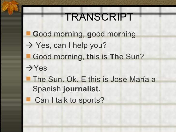 Pronunciation transfer errors Spanish to English