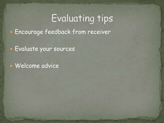 Sound professional not artificial or formal