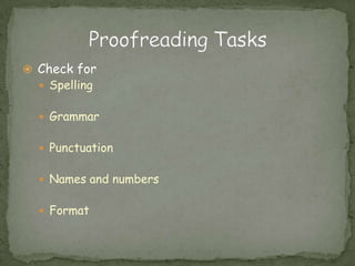 Use active voice sentences