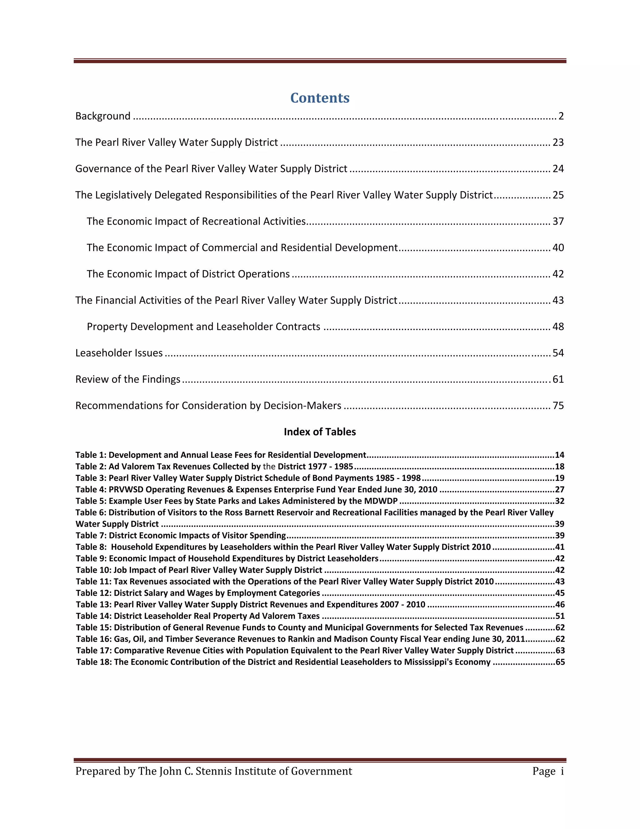 Proofed final copy pearl river valley water supply district