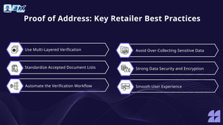 Proof of Address Verification: Key Requirements and Best Practices for ...