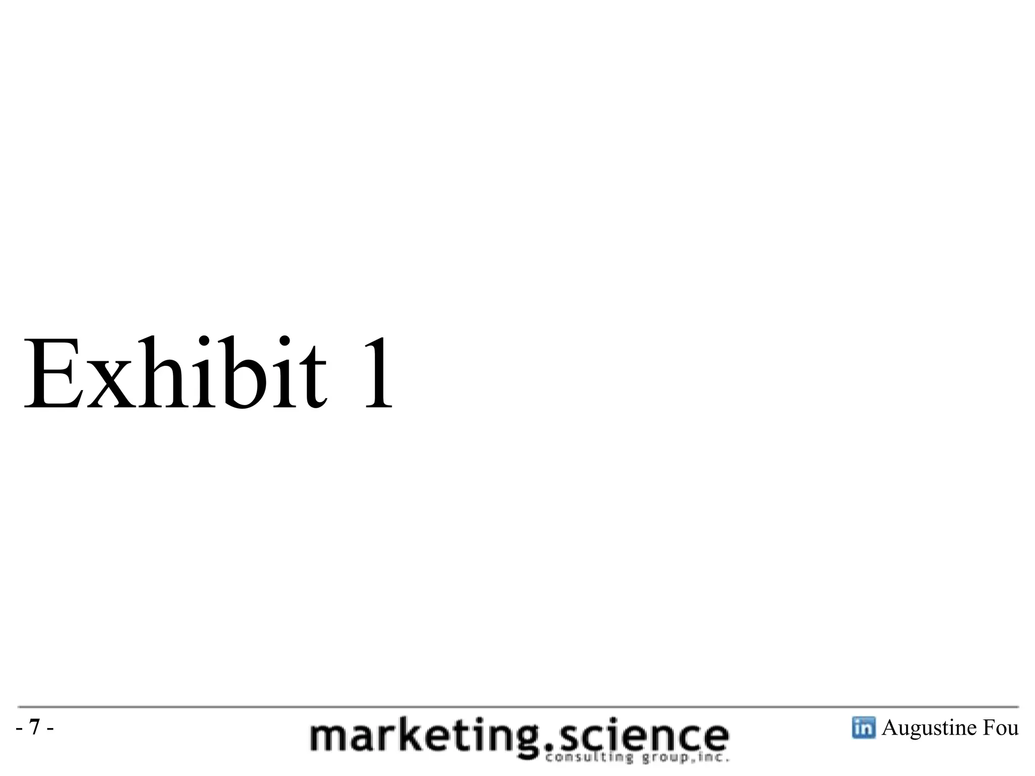 Exhibit 1

-7-

Augustine Fou

 