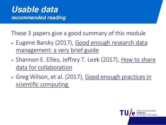 a basic course on research data management part 1 part 4