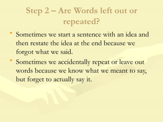 Proofreading for editing and publishing in translation | PPTX
