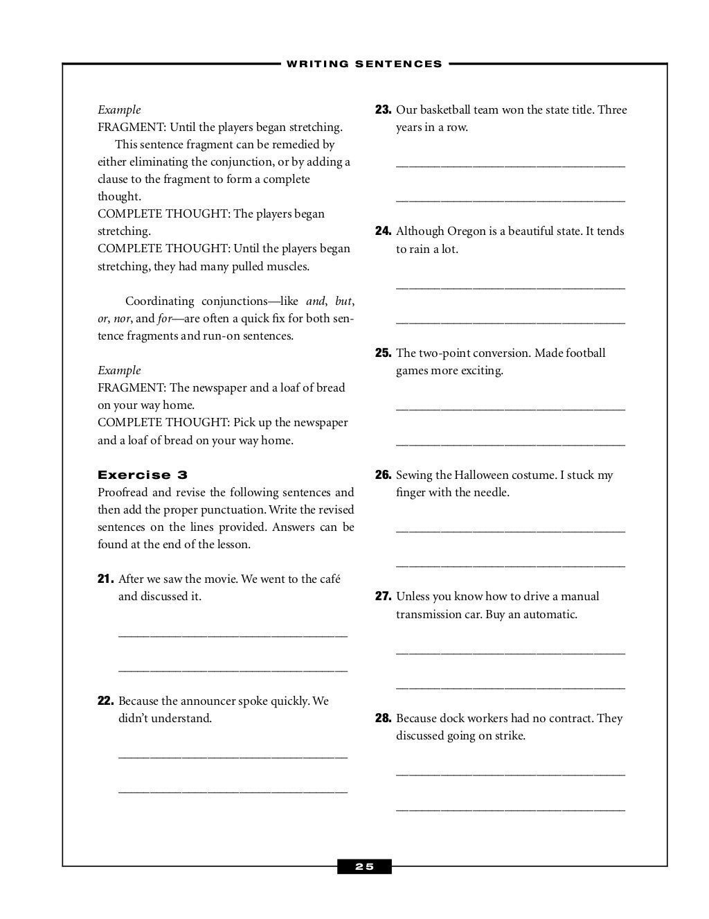 Editing And Revising Practice Questions