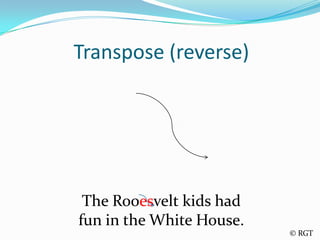 Transpose In Proofreading Proofreading Symbols | PPTX