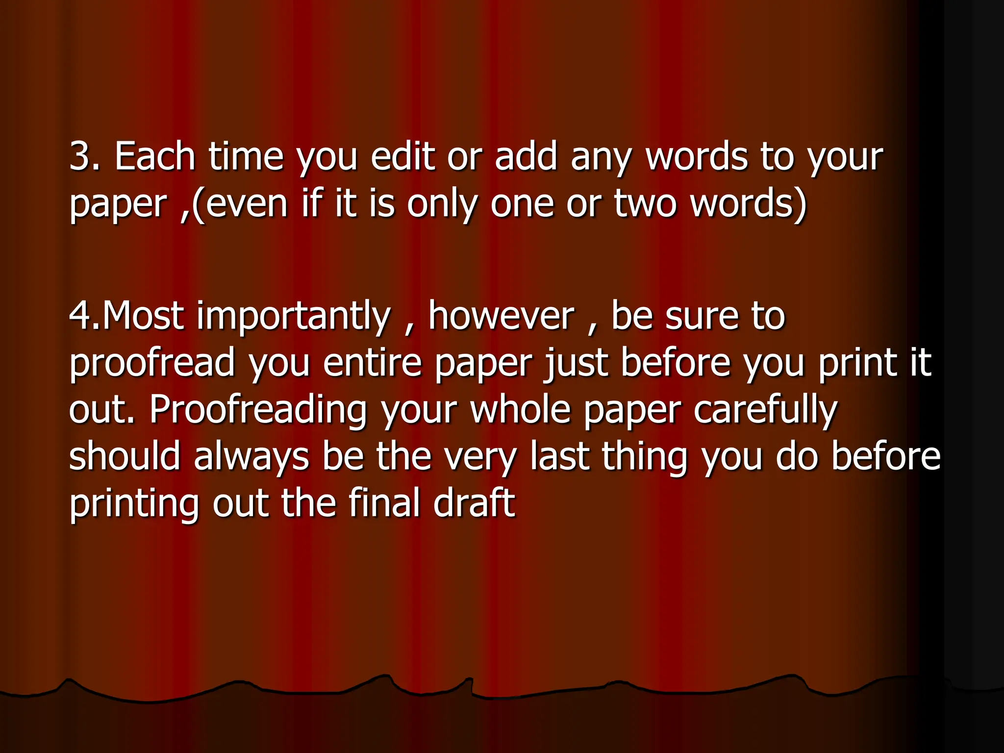Proofreading, Good Idea for Proofreading | PPT