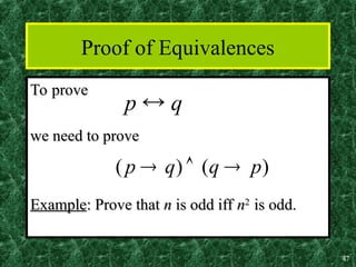 Basic proofs method Basic proofs methodd | PPT