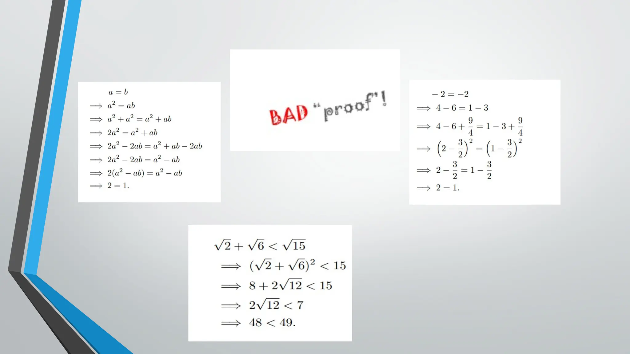 Direct proof and indirect proof meaning and examples ppt