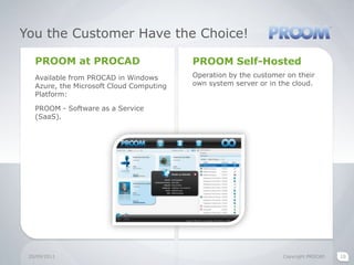 Quick project room creation