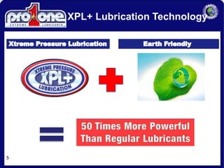5
XPL+ Lubrication Technology
 