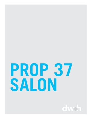 PROP 37
SALON
 