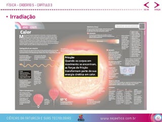 62
• Irradiação
 