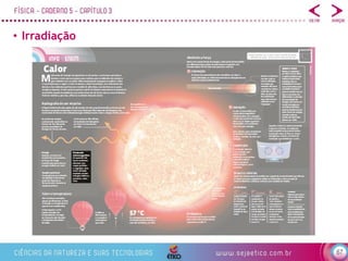 67
• Irradiação
 