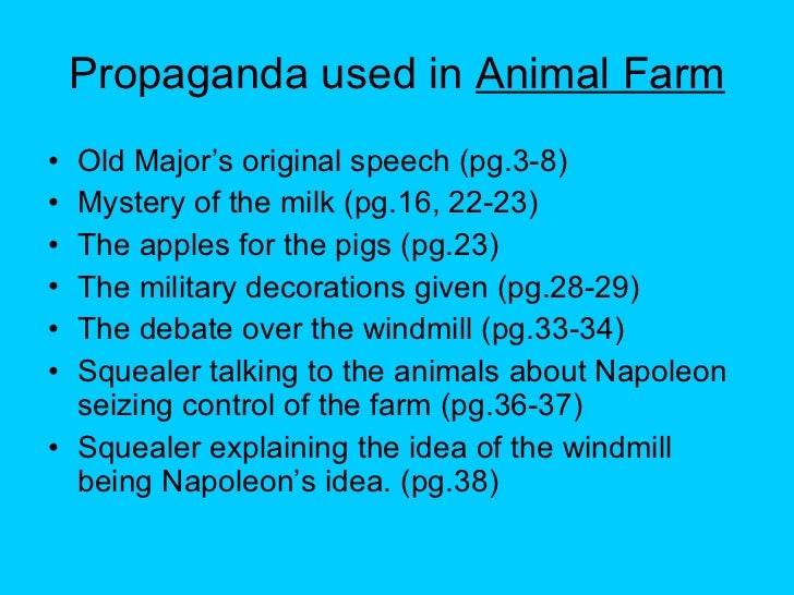 animal farm propaganda essay