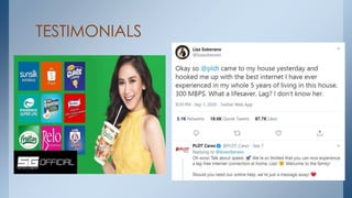 TESTIMONIALS
 