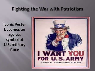 Iconic Poster
becomes an
ageless
symbol of
U.S. military
force
 