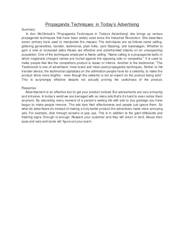 Propaganda topics for school image