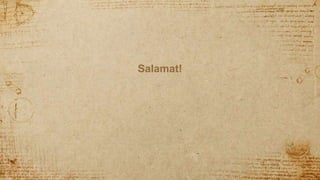 Salamat!
 