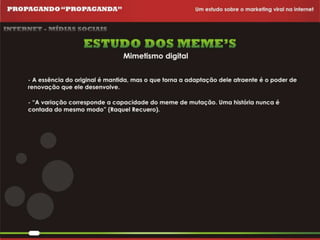 Propagando Propaganda - Apresentação