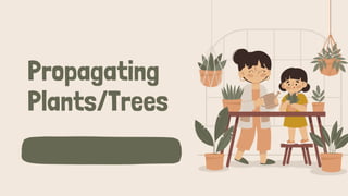 Propagating
Plants/Trees
 