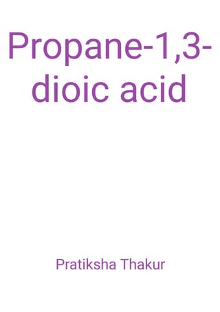 Propane-1,3-dioic acid 