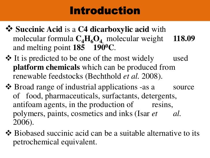 Molecular formula of succinic acid coursework 08 picture
