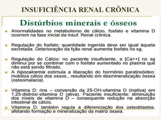 INSUFICIÊNCIA RENAL CRÔNICA
 