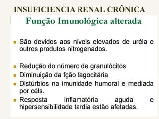 INSUFICIENCIA RENAL CRÔNICA
 