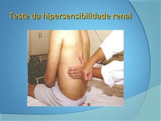 Teste ddaa hhiippeerrsseennssiibbiilliiddaaddee rreennaall 
 