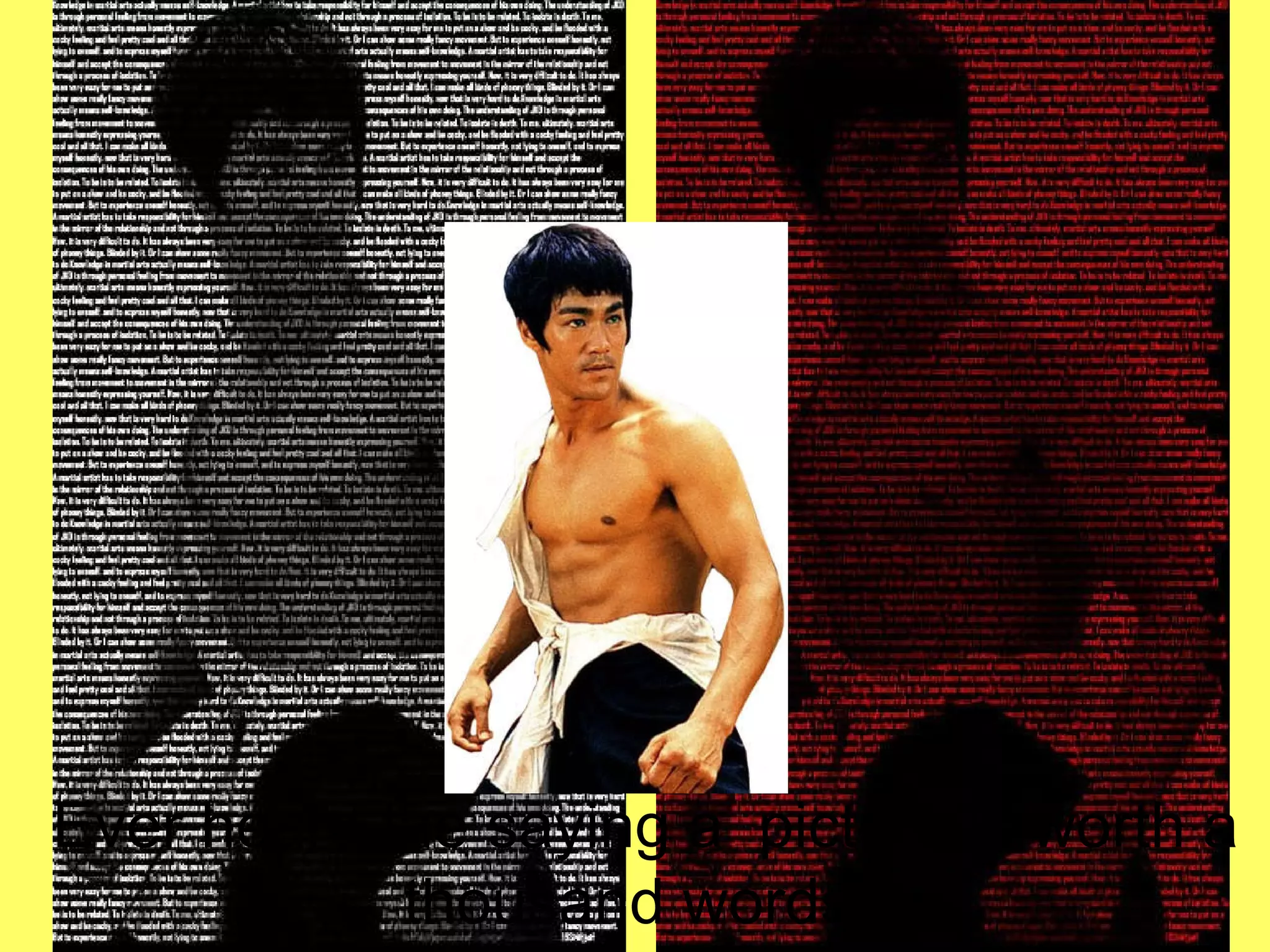 Ever heard the saying a  picture is worth a thousand words? 