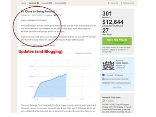 Updates (and Blogging)
 