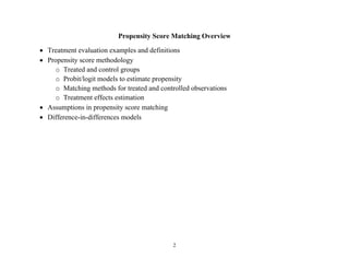 Propensity Score Matching with deferent methods | PDF