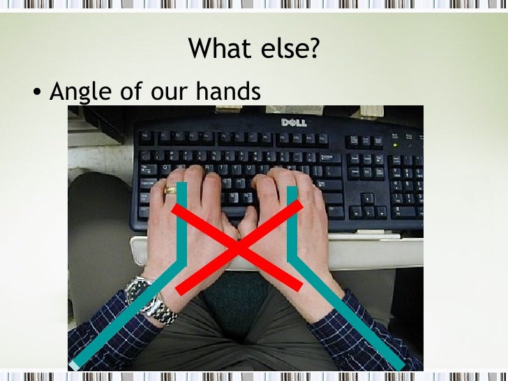 Proper Keyboarding Technique