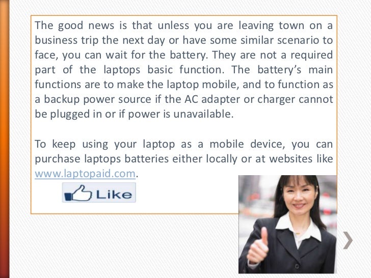 Proper disposal of laptops batteries