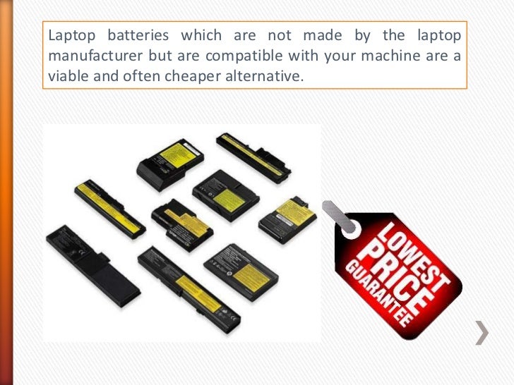 Proper disposal of laptops batteries