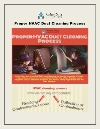 Proper HVAC Duct Cleaning Process
 