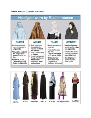 Proper islamic dress at masjid