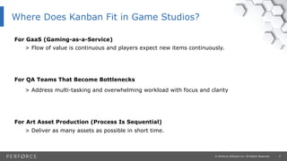 Kanban for Game Studios | PDF