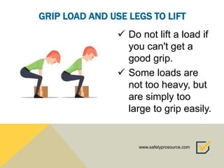 Proper Lifting Techniques | PPTX