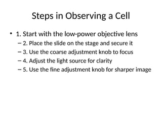 Proper_Techniques_in_Observing_Cells_Microscope.pptx