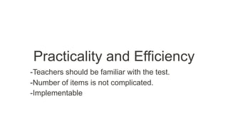 Properties of-assessment-methods | PPTX | Standardized Testing ...