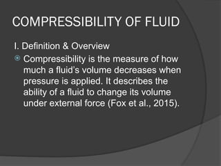 Understanding Fluid Compressibility: Principles, History, and ...